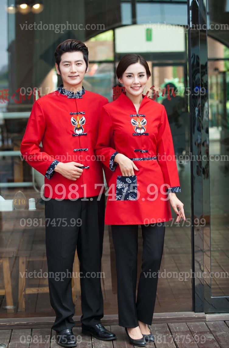 Mẫu đồng phục nhân viên Khách sạn đẹp, form dáng đúng chuẩn, thiết kế thời trang 35x