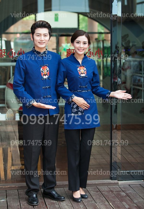 Mẫu đồng phục nhân viên Khách sạn đẹp, form dáng đúng chuẩn, thiết kế thời trang 35z