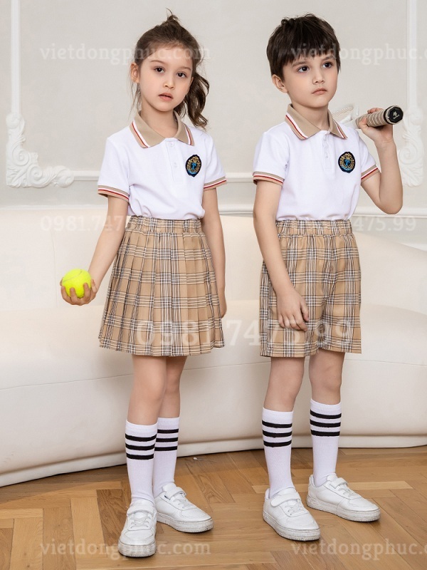 Mẫu áo đồng phục học sinh cấp 1 thời trang, chất lượng đảm bảo, giá rẻ nhất 47%20(3)