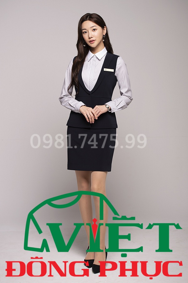 Mẫu đồng phục áo gile nữ công sở cao cấp, form dáng đẹp, kiểu dáng sang trọng  9%20(3)