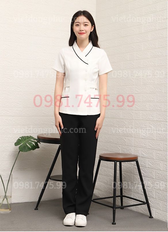 Mẫu đồng phục nhân viên massage kiểu dáng thời trang, cực chất tại Hà Nội  21%20(4)