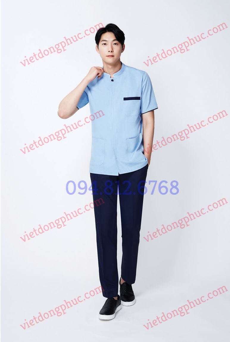 Mẫu đồng phục y tá nam phong cách thời trang Hàn Quốc trẻ trung, chất lượng cao 51%20(4)
